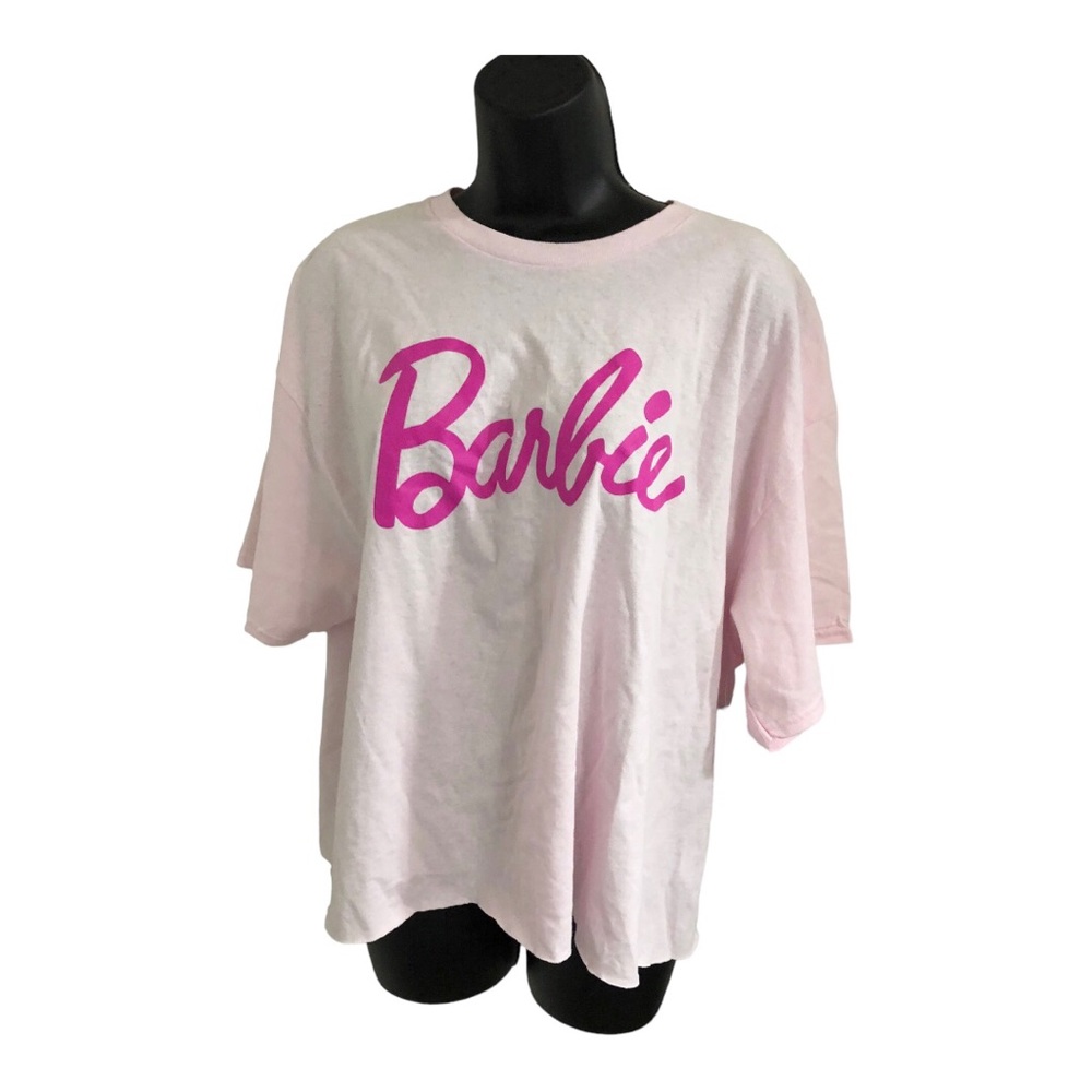 Barbie pink graphic print Barbie corvette t-shirt size XL new - Picture 5 of 16